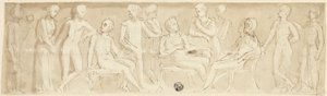 Klasik Şekilde Friz Tasarımı by Thomas Stothard