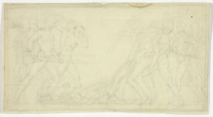 Savaşçıların Frizi by Thomas Stothard