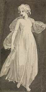 Kız, Tam Boy, Öne Bakan by Thomas Stothard