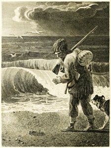 ?Robinson Crusoe Bir Adamın Ayağının İzini mi keşfetti? ?Robinson Crusoe