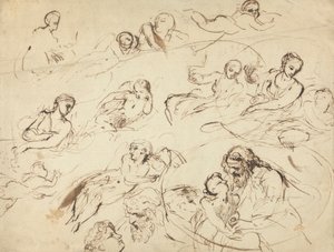 Telemachus için Çalışma by Thomas Stothard