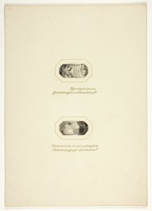 1796 Kraliyet Nişanları Cep Kitabında The Triumphs of Temper'dan bir tabak için çalışma by Thomas Stothard
