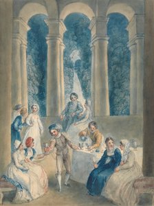 Decameron'un Onuncu Günü by Thomas Stothard