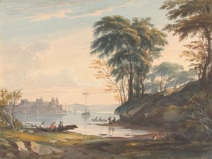 15 Ağustos. Conway Kalesi by Thomas Sully