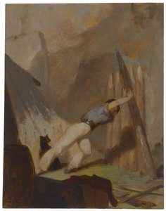 Barınak İnşası, c.1856 by Thomas Sully