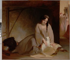 Mutfak Ateşinde Külkedisi by Thomas Sully