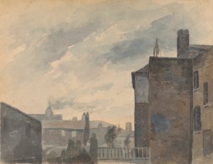 Binalarla Şehir Manzarası by Thomas Sully