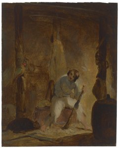 Mağarasında, c. 1856 by Thomas Sully