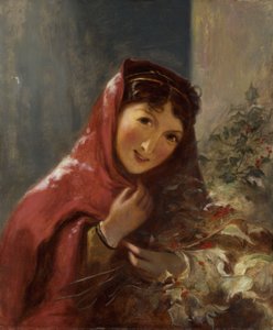 Holly Dallarını Taşıyan Hanım, 1850 by Thomas Sully