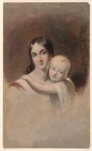 "Bayan James Robb ve Üç Çocuğunun Portresi" çalışması, Ogden Güney Sanatı Müzesi, New Orleans, LA by Thomas Sully