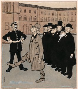 Bilimin özgürlüğü; Basitlik V/5 by Thomas Theodor Heine