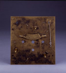 Minyatür bir çarpıcı braket saatinin detayı, no. 222, c.1695 by Thomas Tompion