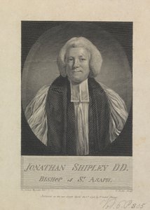 Jonathan Shipley, Aziz Asaph Piskoposu