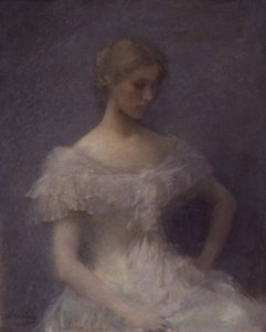 Oturan Genç Kız, 1896.