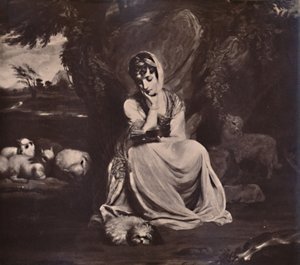 Frances Anne Crewe, Leydi Crewe, St Genevieve olarak, c1773 1894