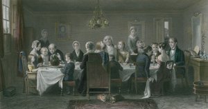 The Christmas Pudding  by Thomas Webster