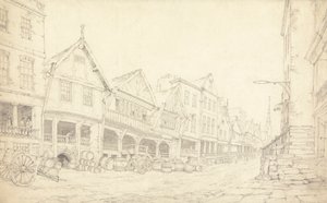 Watergate Caddesi, Chester by Thomas Webster