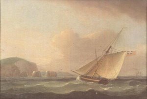 İğneler kapalı bir kesici by Thomas Whitcombe