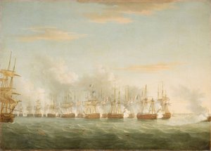 Nil Savaşı by Thomas Whitcombe