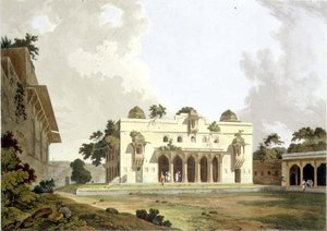 Bahar, Rotas Gür'deki Harabeler, 'Doğu Manzarası' 4. Kısım'dan levha II, pub. 1801 (akvaryum) by Thomas und William Daniell