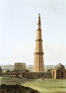 Delhi yakınlarındaki Qutb Minar
