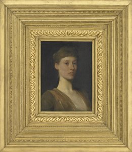 Genç Bir Kızın Portresi, 1888 by Thomas Wilmer Dewing