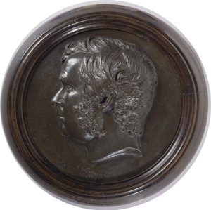 Sir James Martin (1820-86) 1854 (bronz) by Thomas Woolner
