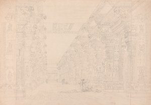 Tremal Naigs Choultry, Madura, Temmuz 1792 (ayrıca bkz. 195090) by Thomas und William Daniell