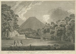 Dovedale - Thorpe Cloud: gravür, nd [c 1766] (baskı) by Thomas of Derby (after) Smith