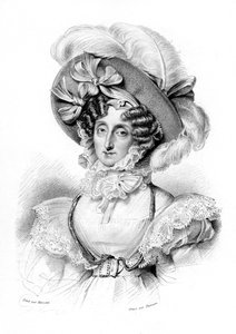 İki Sicilyalı Maria Amalia, 19. yüzyıl.