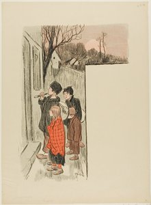 Les Petiots by Théophile Alexandre Pierre Steinlen