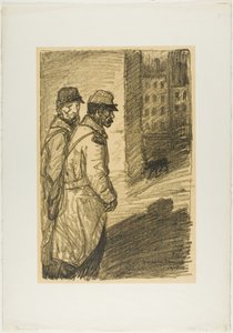 Sokak Köpekleri by Théophile Alexandre Pierre Steinlen