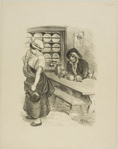 Denizcinin Dönüşü by Théophile Alexandre Pierre Steinlen