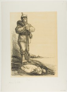 Botun Altında by Théophile Alexandre Pierre Steinlen