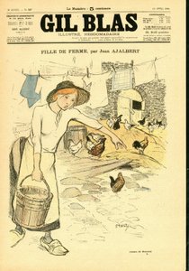 “Gil Blas”ın Kapağı by Théophile Alexandre Steinlen
