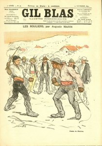 “Gil Blas”ın Kapağı by Théophile Alexandre Steinlen
