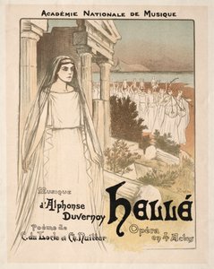 Hellé - Opera 4 perde, 1896. by Théophile Alexandre Steinlen