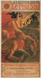Küçük kuruş, 1900 by Théophile Alexandre Steinlen