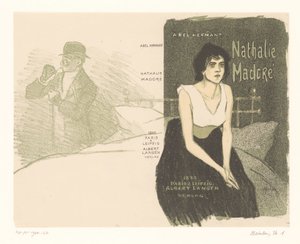 Kapak tasarımı: Abel Hermant ve Nathalie Madoré Nathalie Madore (nesne üzerindeki başlık) by Théophile Alexandre Steinlen