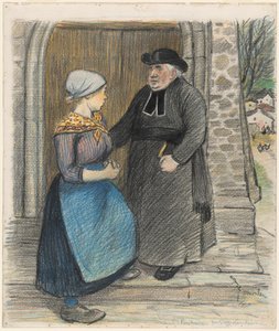 tövbe by Théophile Alexandre Steinlen