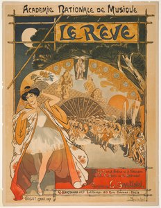 Rüya, 1891. by Théophile Alexandre Steinlen
