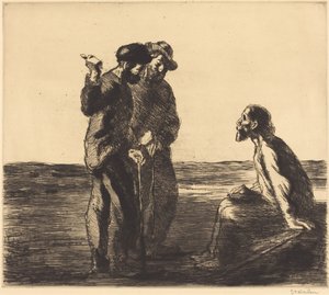 Üç Sahabe by Théophile Alexandre Steinlen