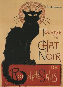 Kara Kedi Turu, 1896 by Théophile Alexandre Steinlen