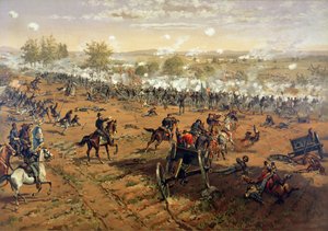 Gettysburg Savaşı by Thure de (after) Thulstrup
