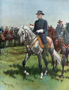 Tümgeneral Nelson A. Miles, ABD, Ordu Komutanı by Thure de Thulstrup