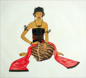 Klasik Cava dansçısı by Thyra Kleen