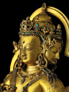 Vairochana, Densatil figürü by Tibetan School