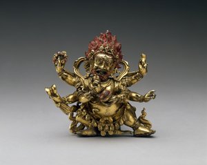 Mahakala Heruka by Tibetan School
