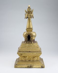 Stupa, 17. yüzyılın sonu ve 18. yüzyılın başı by Tibetan School