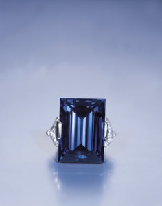 Rockefeller Sapphire (elmas, safir ve platin)